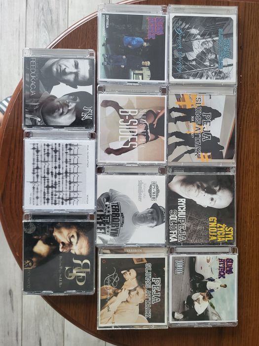 Peja Slums Attack kilka płyt CD HipHop