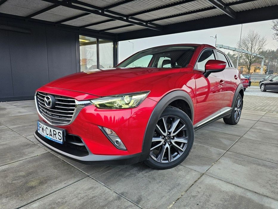 Mazda CX-3 2,0Skyactive/LED/Headup/Navi/Kamera/Deska skóra/Serwis/Bezwypad/GWAR