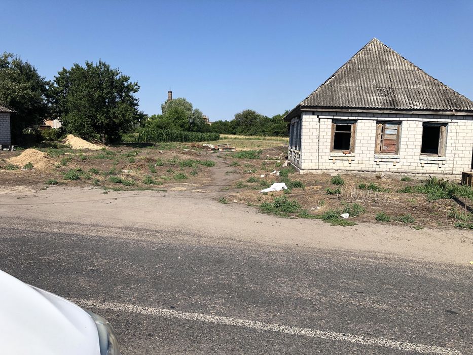 Власник! Дуже гарне місце! Ділянка з будинком під знос
