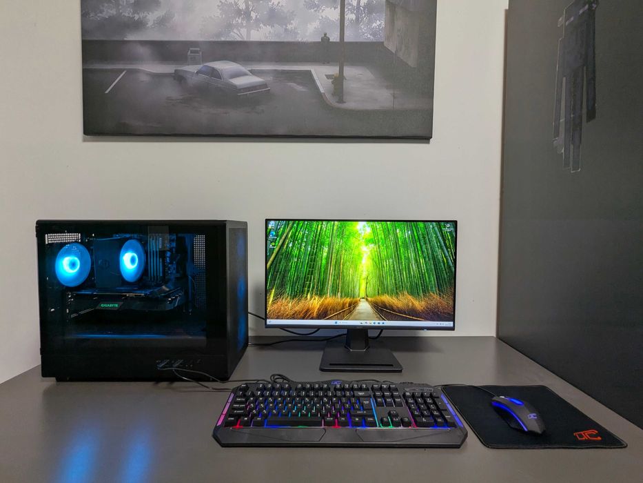 NOWY Komputer + monitor gamingowy do gier RTX 2070 Super Ryzen 5 3600