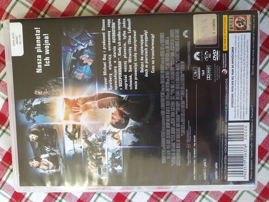 Film TransFormers DVD