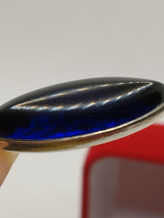 Srebrny wisiorek z kamieniem, próba 925