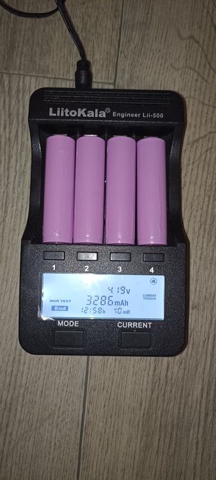 Акумулятор 18650, фірмовий, тестований, ємність 3200+ мАгодин