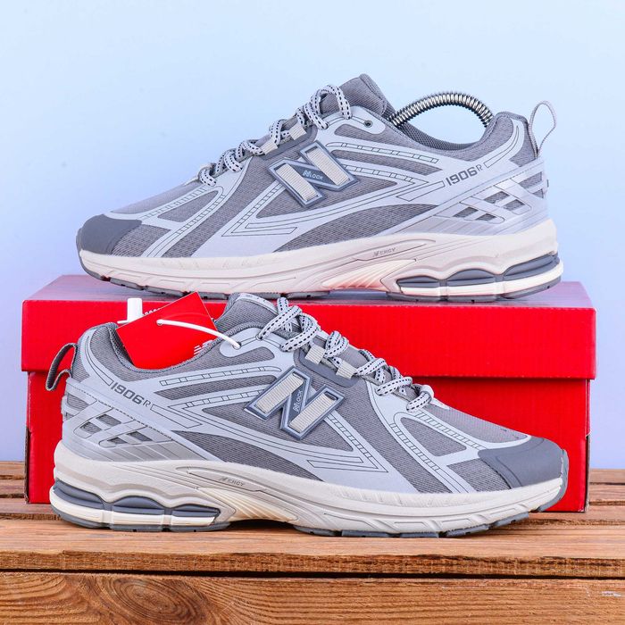 (2355) Акція! Кросівки New Balance 1906R сірі (41-46) нб NB ню беленс
