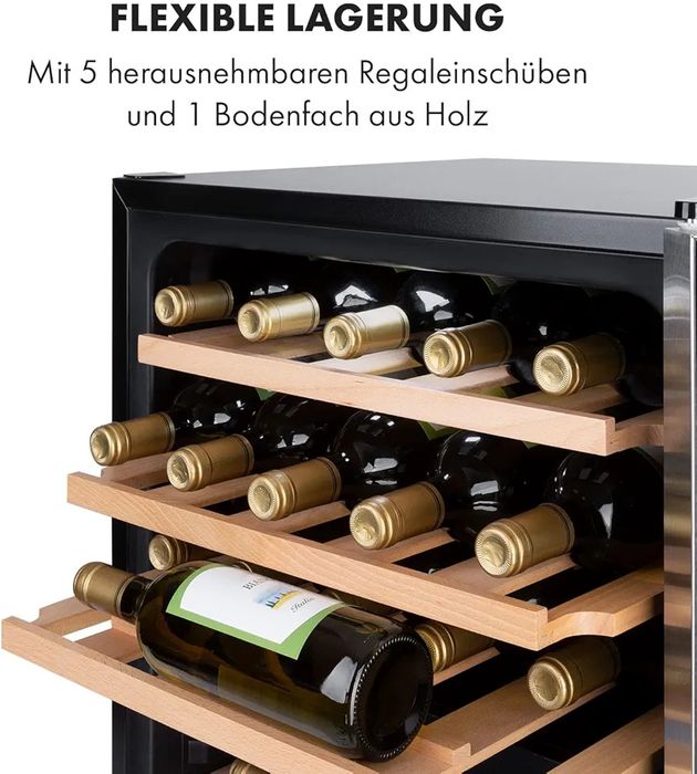 Nowa Winiarka Chłodziarka Lodówka Na Wino Klarstein Vinamour na 37 but