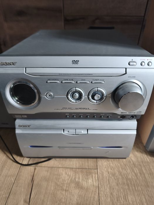 Kultowa wieża Sony MHC-WZ8D zestaw głośników 5.1 + oryginalny pilot