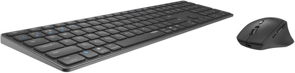 Rapoo 9800M klawiatura+mysz bezprzewodowe Bluetooth BT nożycowe nowe