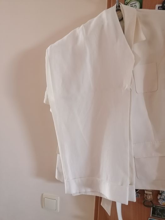 Elegancki komplet letni ze spodniami 3/4 Pabia. Roz. 42.