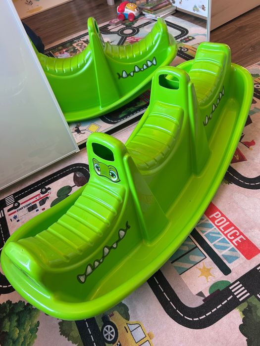 Bujak huśtawka dla dzieci krokodyl