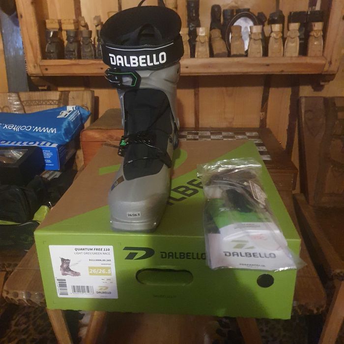 SKITUROWE Dalbello Quantum Free 110 nr. 28-28,5 dł. skorupy 315mm NOWE