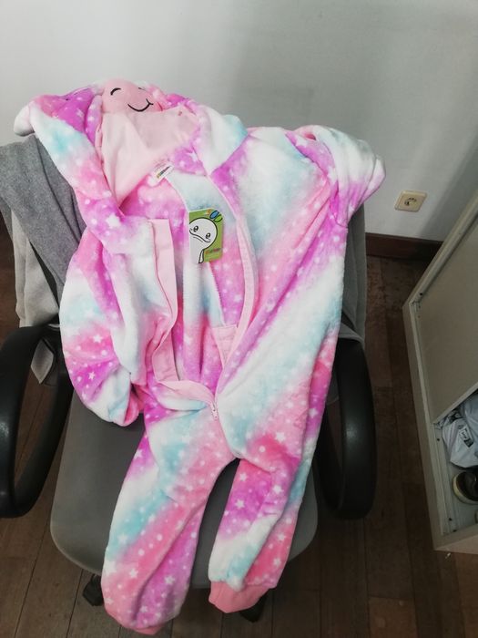 Macacão polar - unicórnio - NOVO