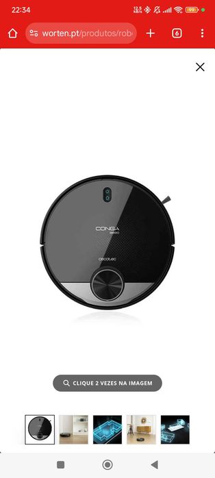 Robot aspirador Conga 3890 cecotec