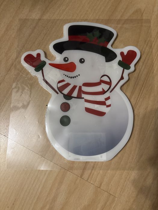 Dekoracja świąteczna na okno