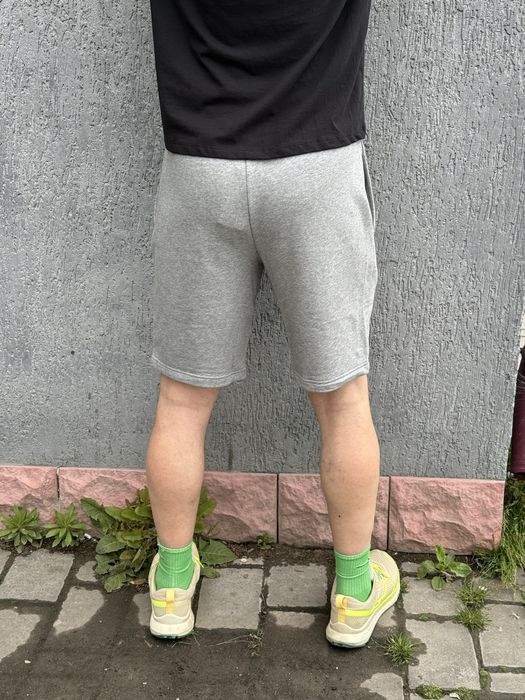 Оригінал Шорти Puma ESSENTIALS Logo 682594 03 пума сірі оригинал   S M L