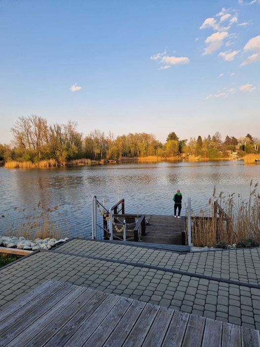 Domek całoroczny nad jeziorem nad Olzą woj.Slaskie