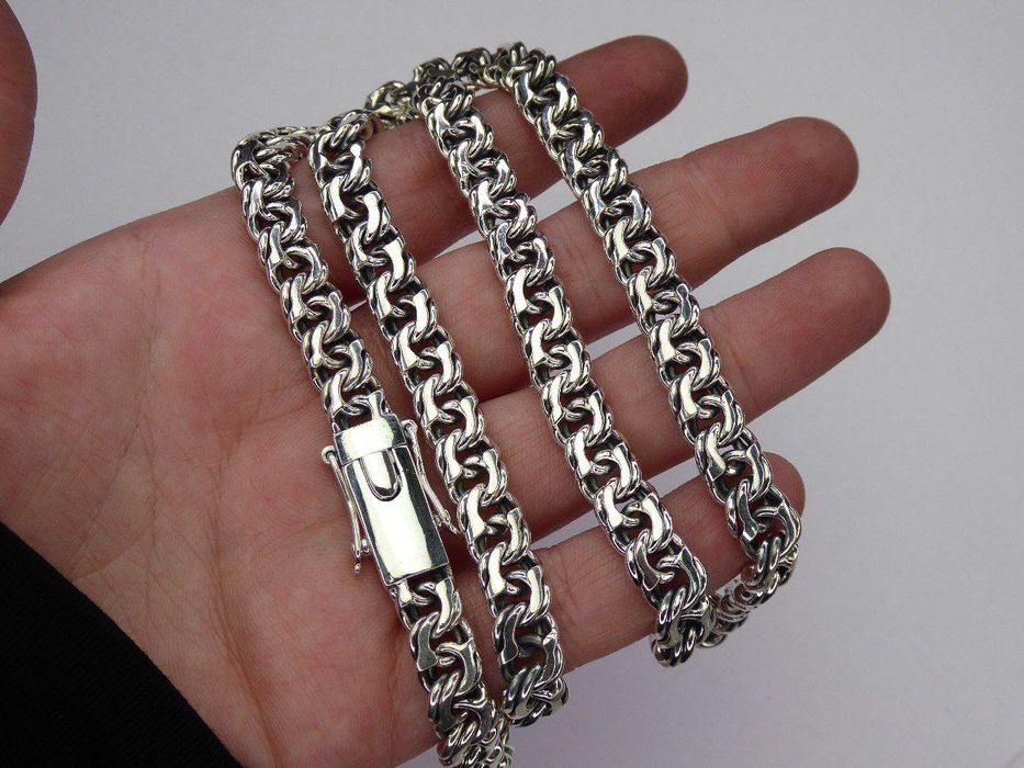 Срібний ланцюжок 100г чоловічий, мужская серебряная цепочка 925