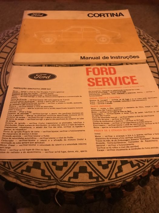 Manual ford cortina