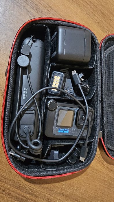 GoPro HERO 12 Black Creator Edition + медіа модуль + 2 батареї + кейс