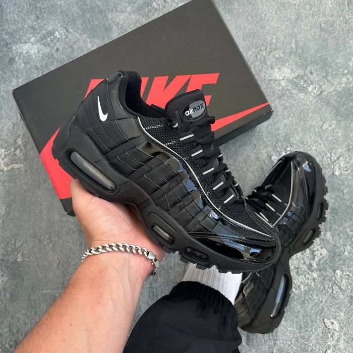 SALE! Nike Air Max 95 OG Black Patent 41 42 43 44 45 найк