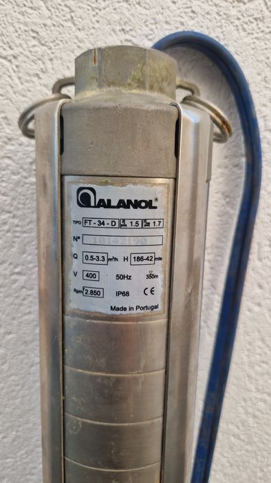 Bomba poço trifásica Alanol