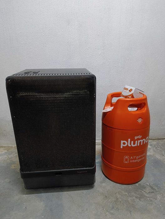 Aquecedor a gás com Pluma