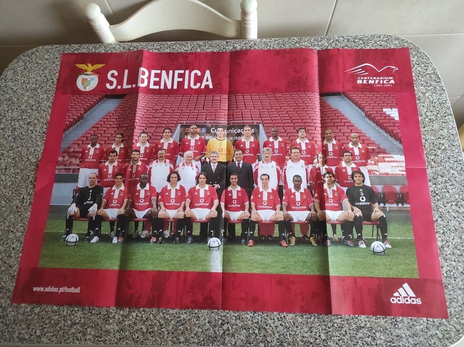 Poster do BENFICA Ano 1904/2004