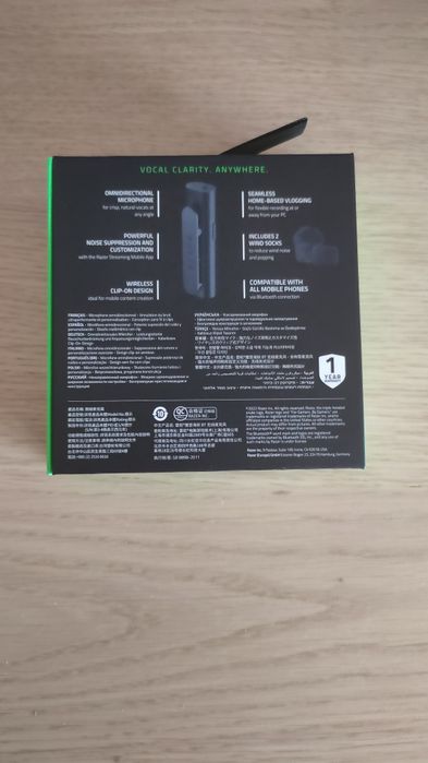 Microfone Bluetooth Razer Seiren