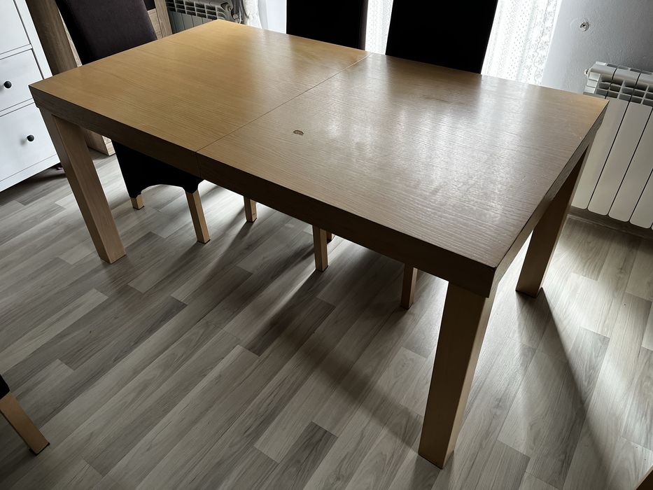 Stół rozkładany 160 × 88 cm + dokładka 40 cm