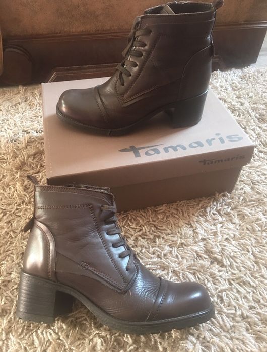 Нові! Чобітки Tamaris, 36 р. ботинки Tamaris , 36