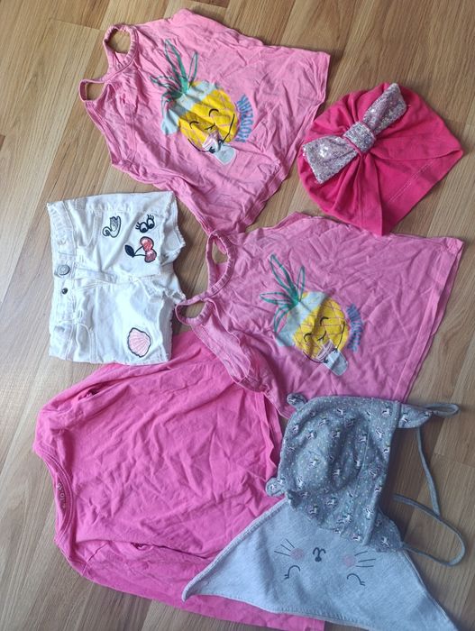 Ubrania dla dziewczynki rozmiar 98/104