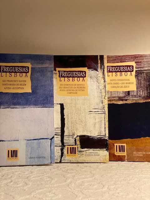 LISBOA – Pelas Freguesias de Lisboa – 3 LIVROS