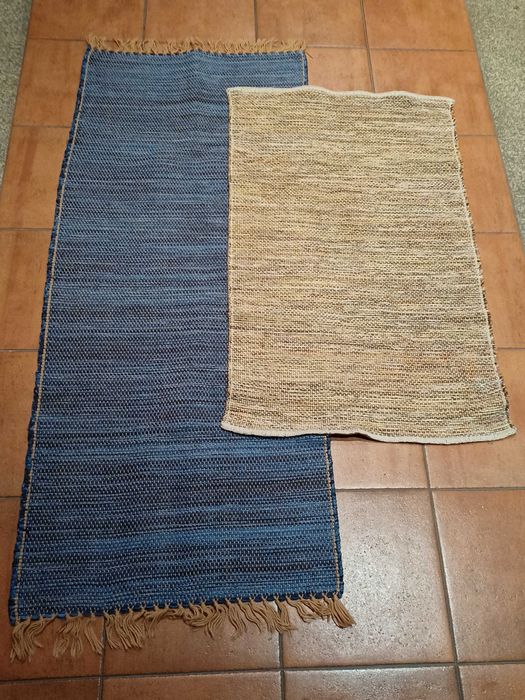 Tapetes de algodão novos