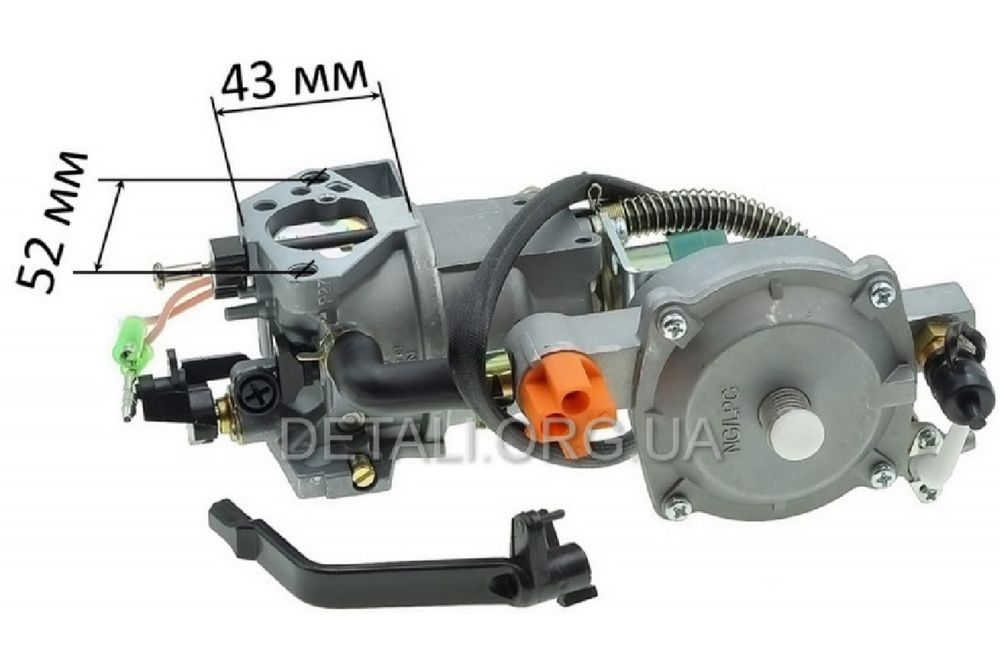 Поставщик карбюратор генератора с газовым редуктором 188F 5-7кв gen282