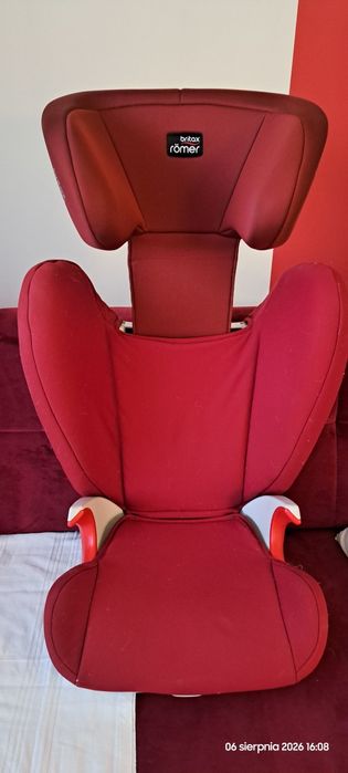 Britax Römer, model Kid II w kolorze czerwonym
