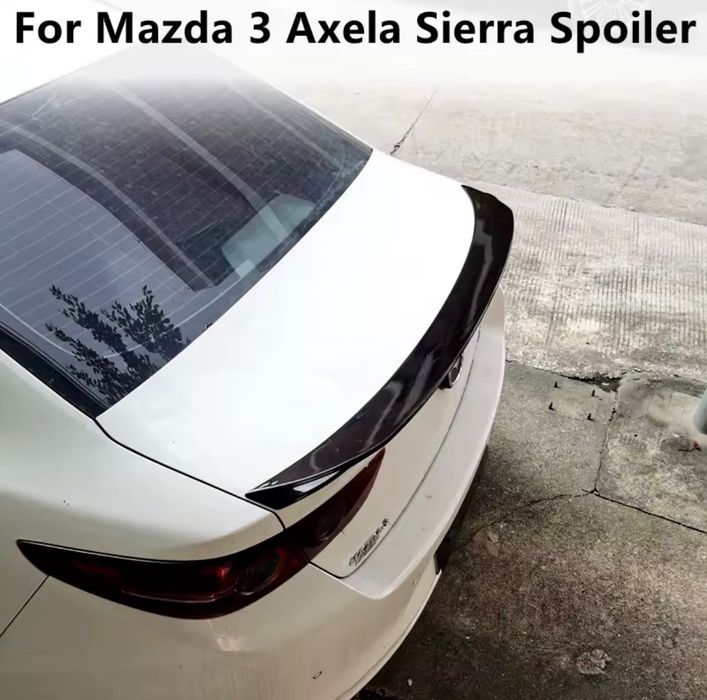Спойлер Mazda 3 бленда мазда накладка на багажник ляду