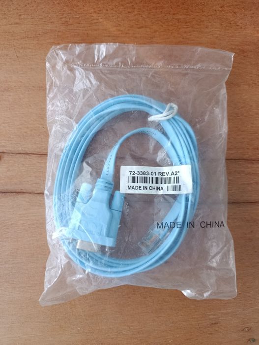 Кабель комп'ютерний  Cisco Console Cable RJ45 to DB9-RS-232
