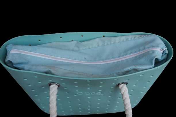 Torebka torba Obag miętowa + organizer