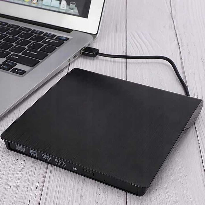 Napęd CD-R/DVD-ROM/RW zewnętrzny USB nagrywarka przenośny odtwarzacz CD DVD