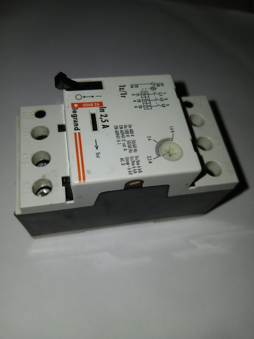 Wyłącznik silnikowy, termik, przekaźnik termiczny