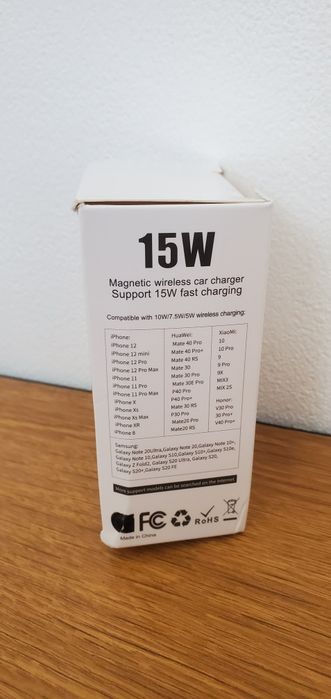 Magnetic wireless car charger безпроводна зарадка у машину