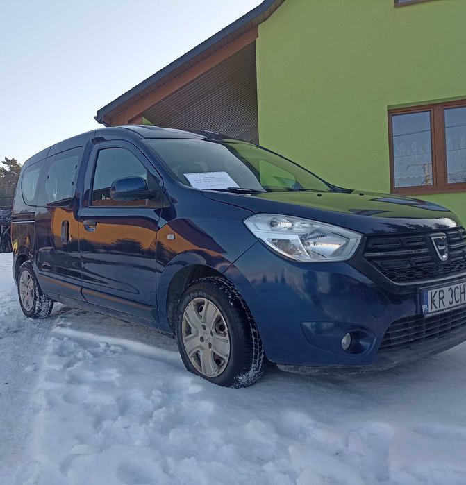 Dacia Dokker 1.6  benzyna 2018r, pierwszy właściciel