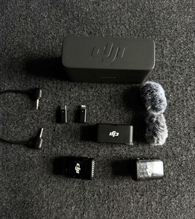 DJI Mic 2 безпровідні мікрофони для камери/смартфону