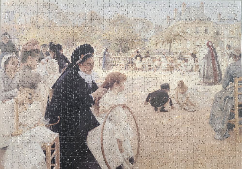 Puzzle 1000 thw Luxemburg Gardens Mondopuzzle