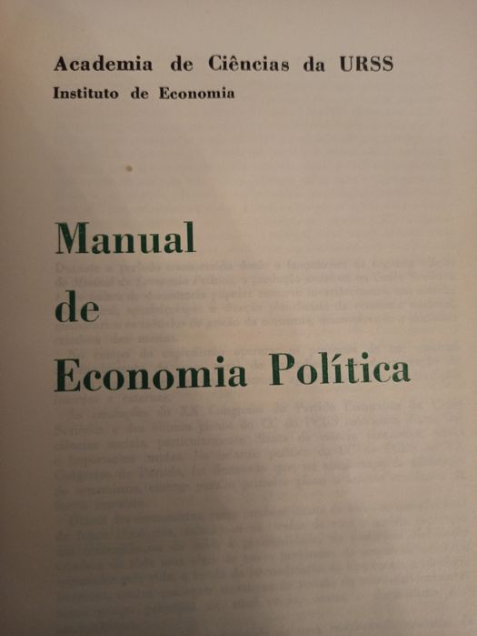Livro Economia encadernado