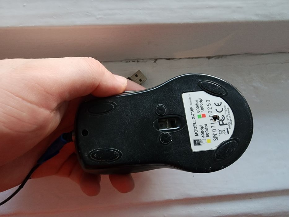Игровая мышь A4Tech X-710F.Полностью рабочая.USB.