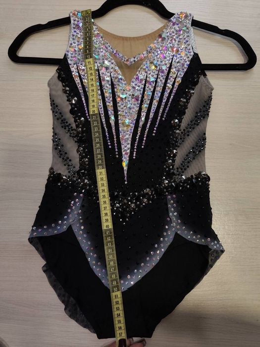 czarny strój startowy