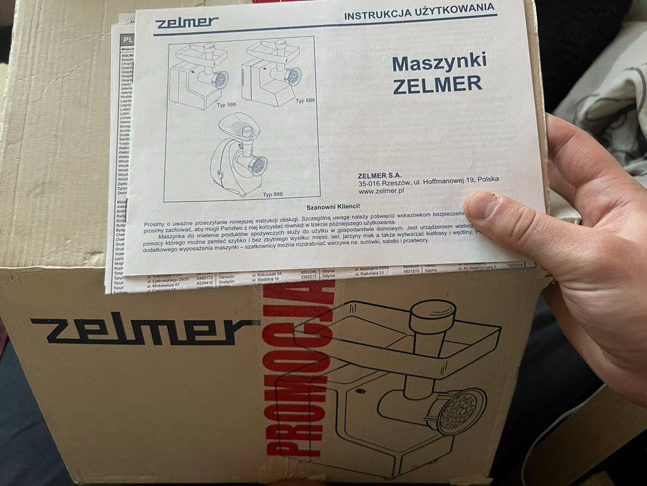 Maszynka do mielenia firmy Zelmer 586.5.