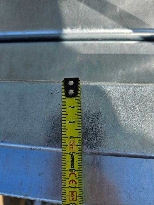konstrukcja ocynkowana kratownica bindra jeden spad dach garaż 8,4m