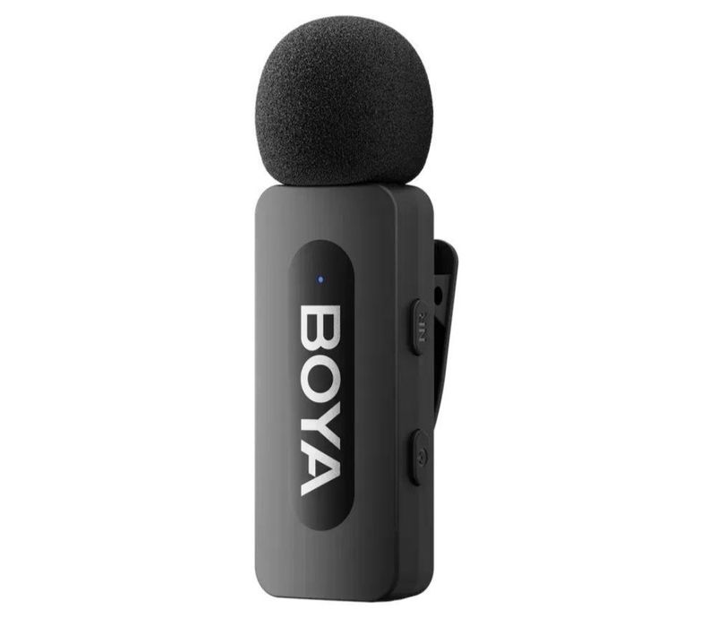 BOYA BY-V1: Професійний Бездротовий Петличний Мікрофон