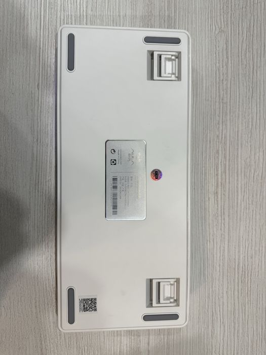 Aula F75 !ГАРАНТІЯ! синьо чорно біла клавіатура RGB нова ТОП